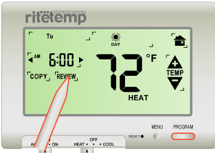 The RiteTemp Support Site - Touch Screen Programming Help